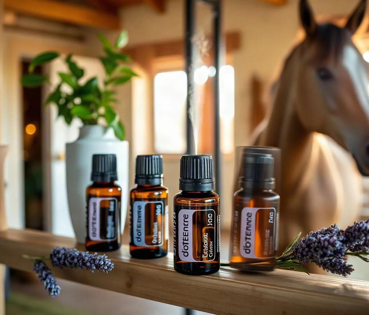 Meilleure huile essentielle doTERRA cheval stressé