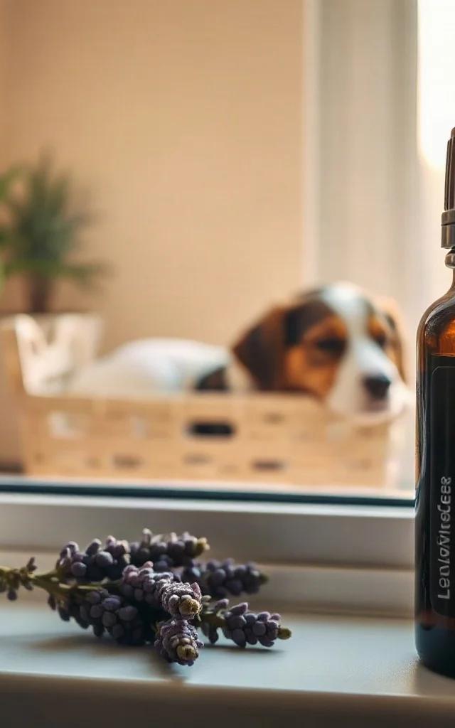 Olio essenziale per cane tra temporali e botti