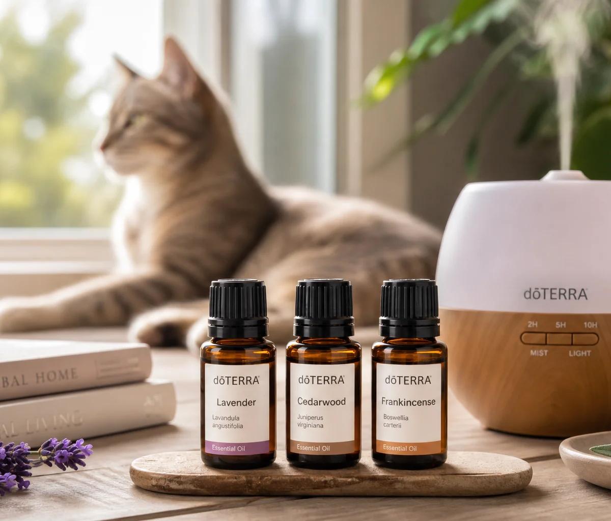 Essential Oils Safe for Cats Around the House