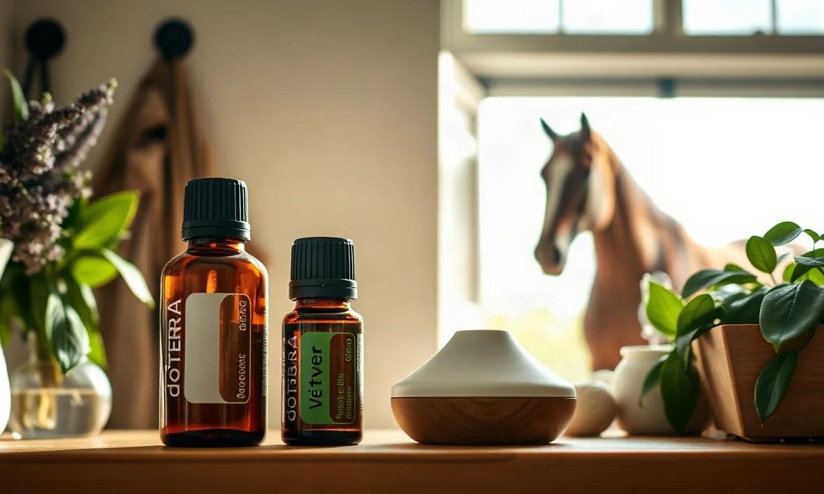 Mejor aceite doTERRA para caballo nervioso en concurso