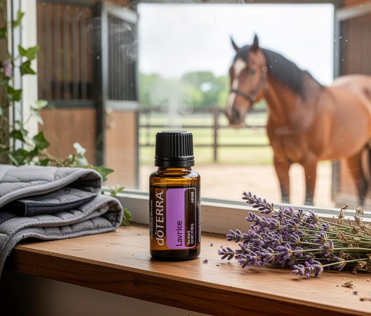 Aceites doTERRA y Caballos, con Cabeza