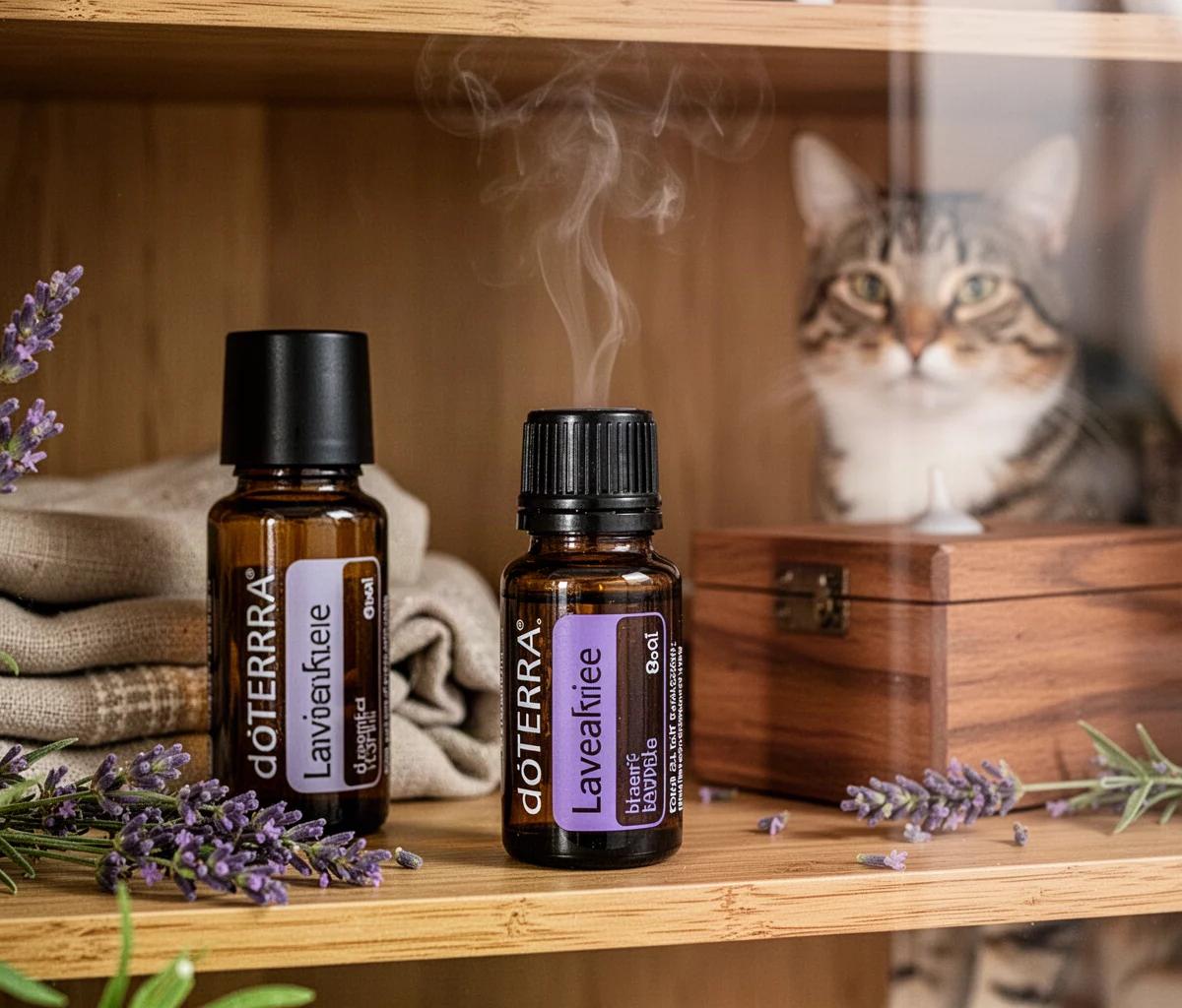 Diffuser huiles essentielles avec chat et chien