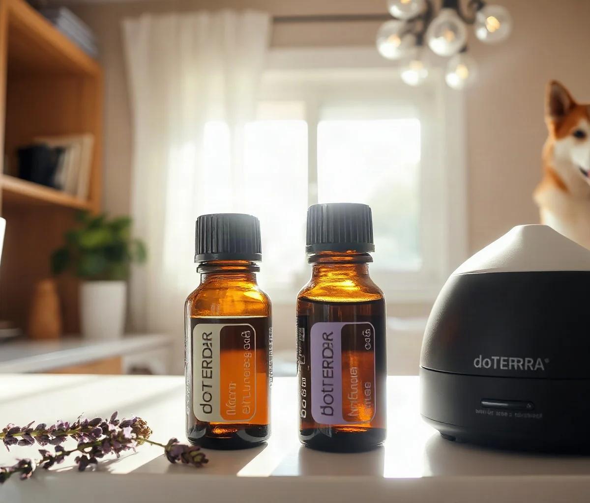 Huile essentielle chien anxieux doTERRA