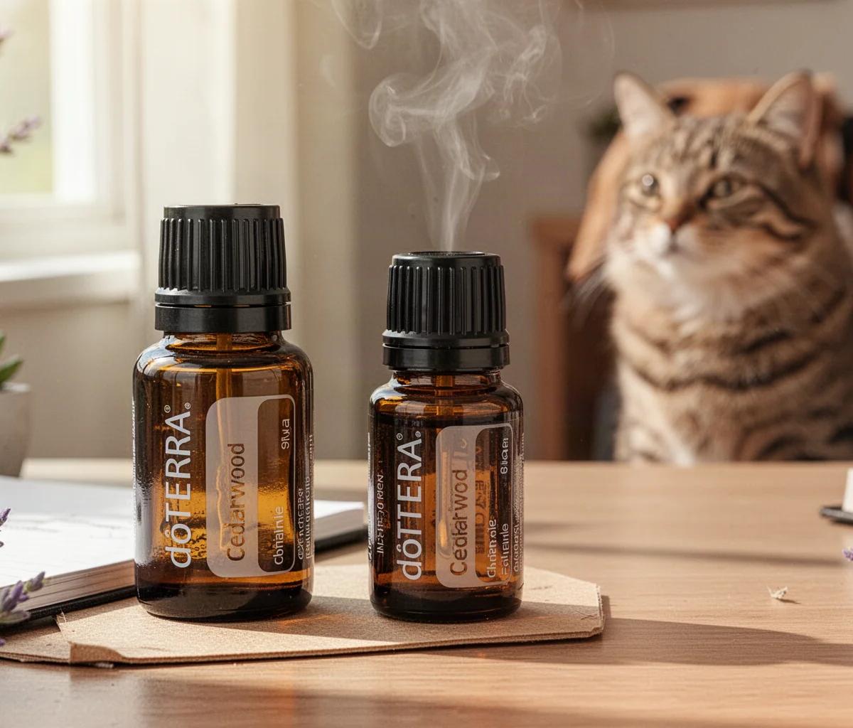 Ätherische Öle für Katzen gegen Flöhe sicher