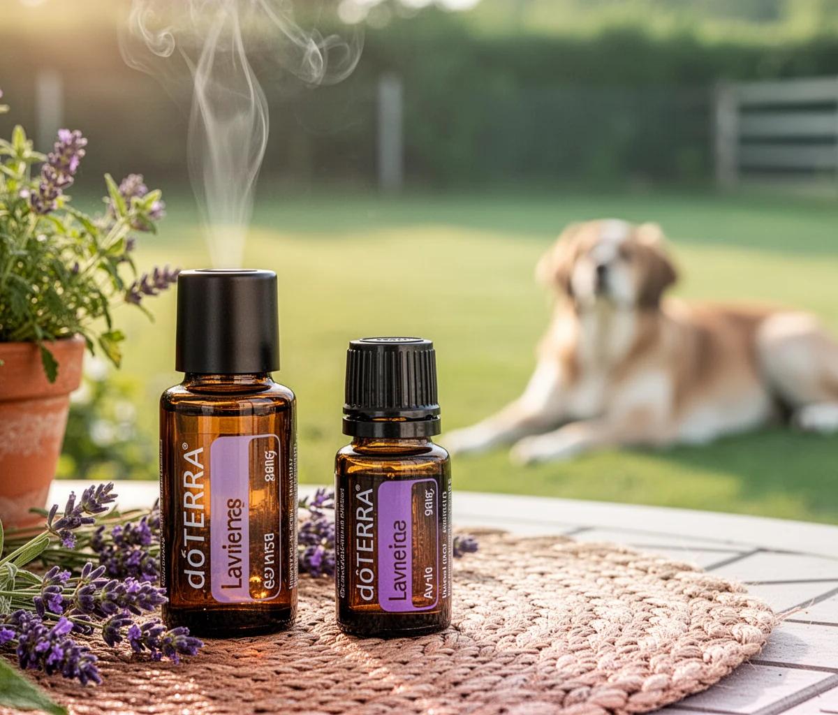 Olio essenziale calmante per cane ansioso