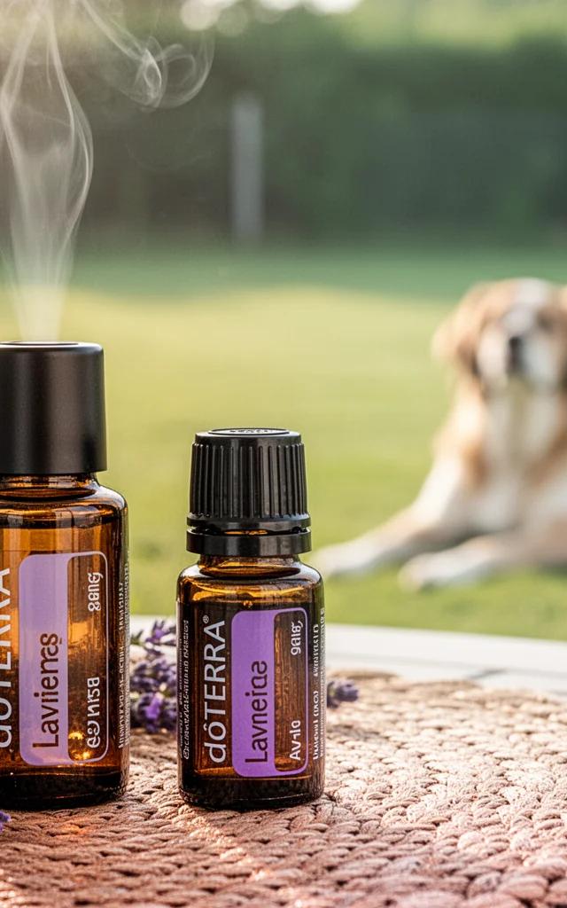 Olio essenziale calmante per cane ansioso