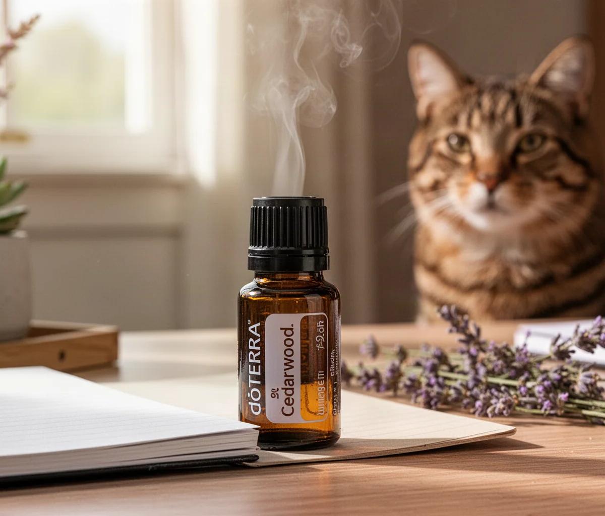 Can I Diffuse Essential Oils Around My Cat