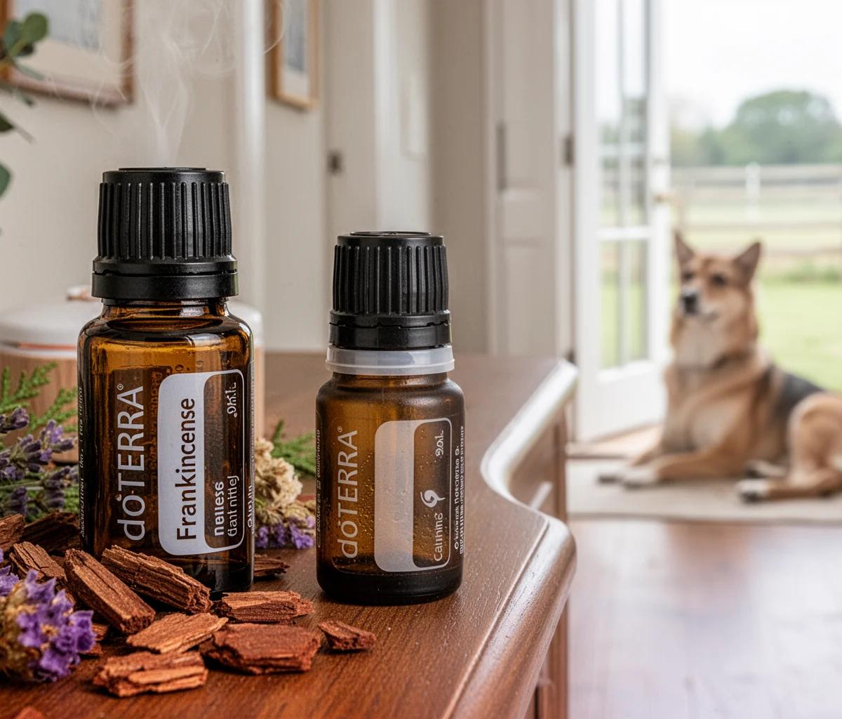 Apaiser un chien anxieux avec doTERRA