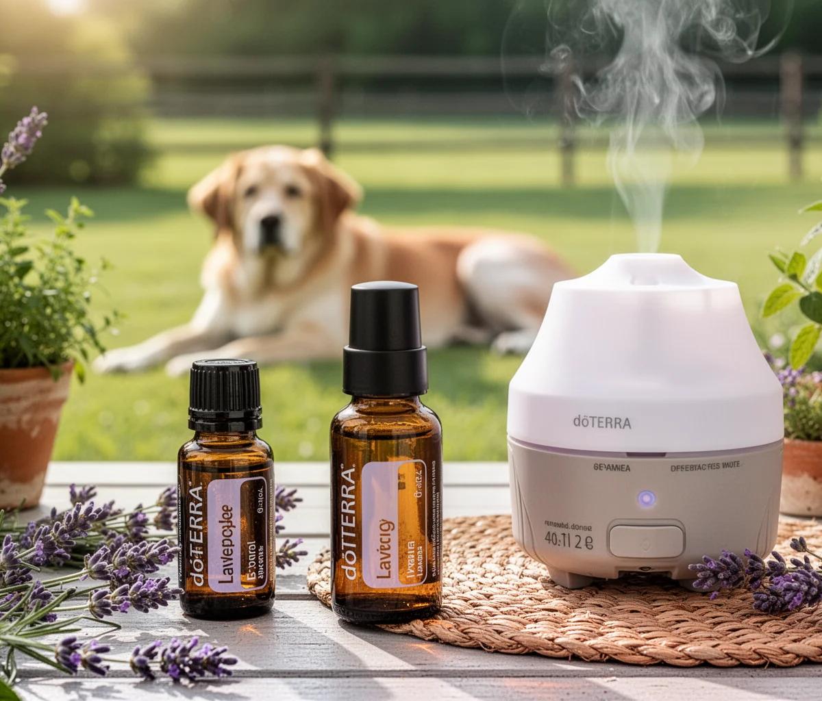 Diffuser des huiles près de mon chien