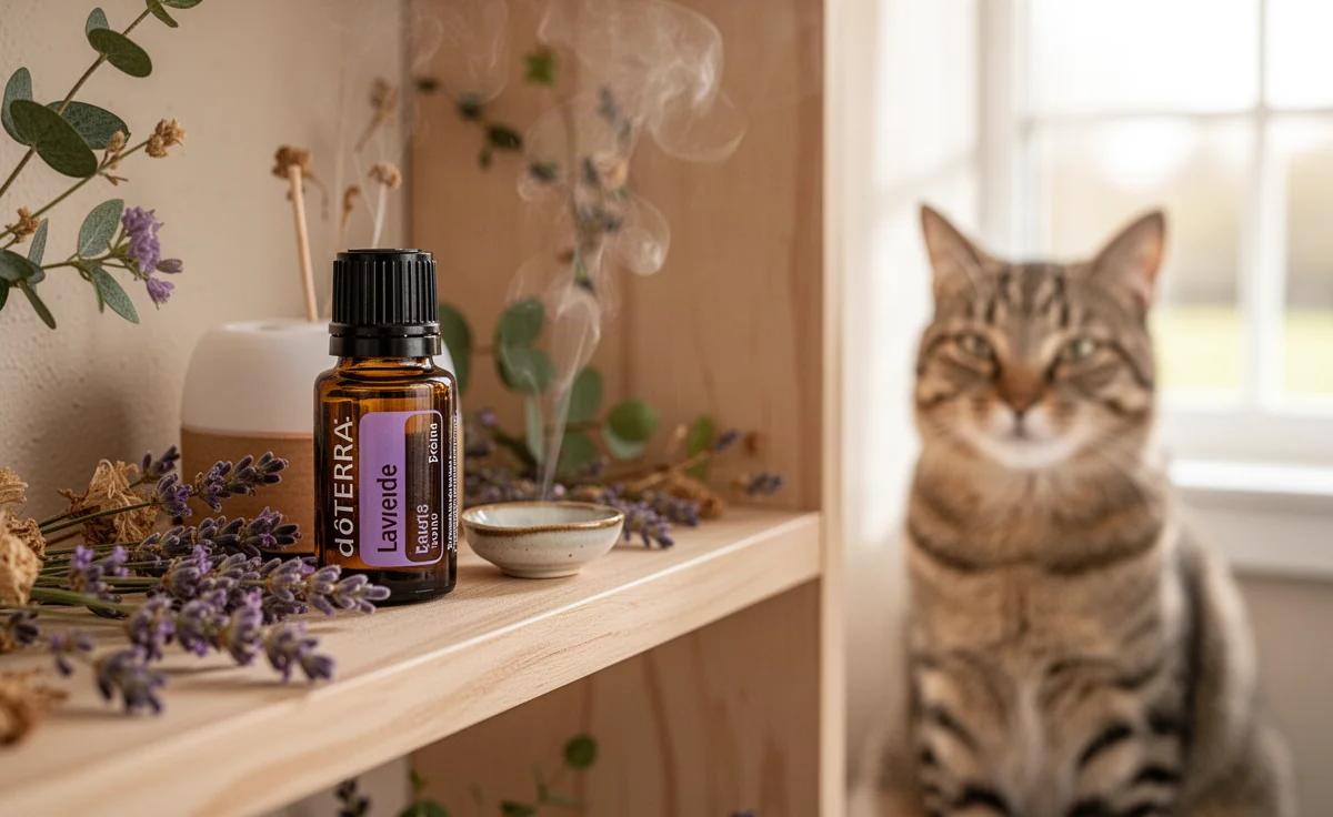 Gentle Aromatherapy for Senior Cat Bedtime