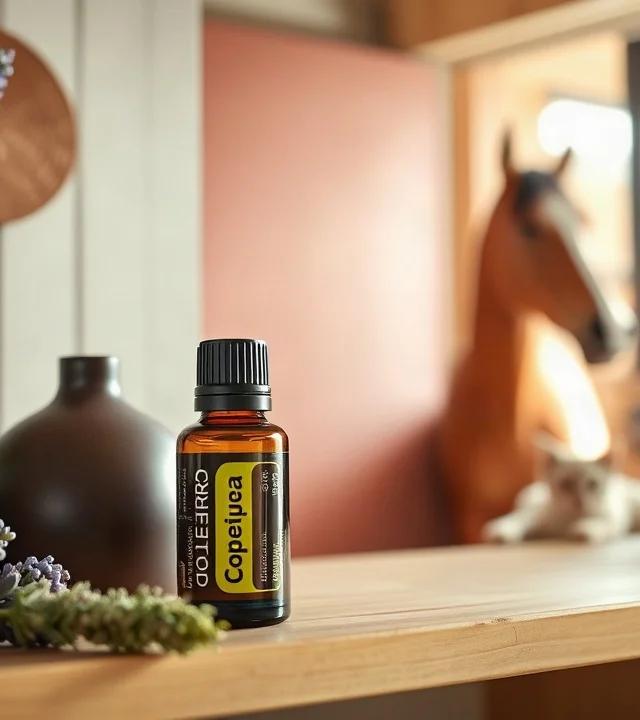 Aceites esenciales seguros para caballos