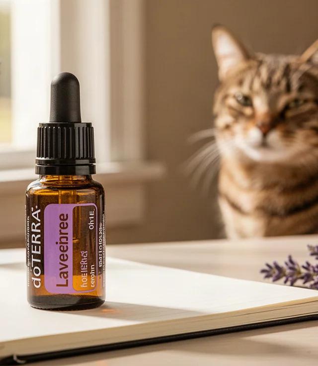 Safe Essential Oil Spray for Cat Bedding