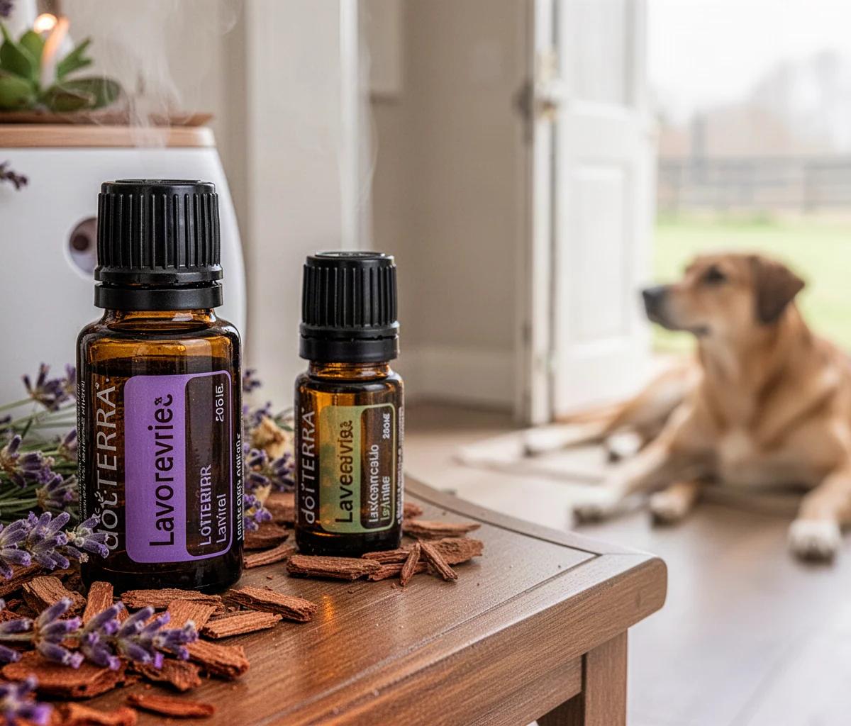 Oli essenziali per cane ansioso doTERRA