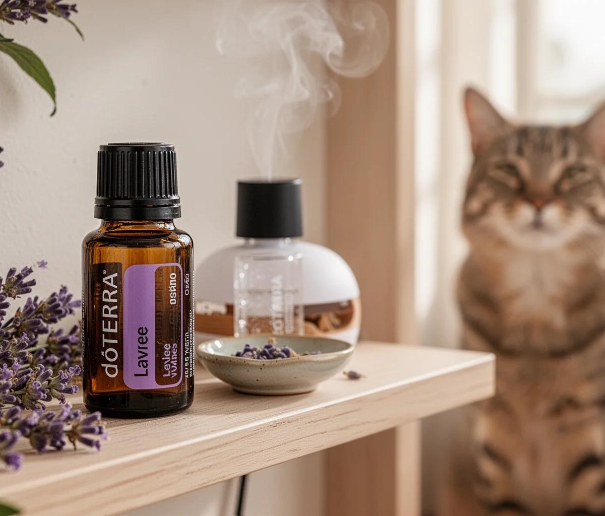 Vernevelen etherische oliën bij katten veilig