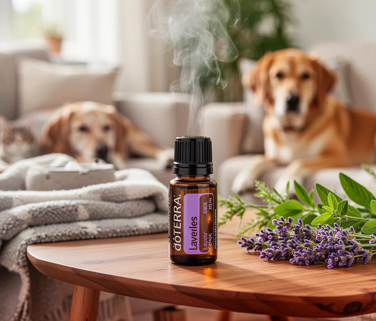 Veilige etherische oliën voor honden in huis