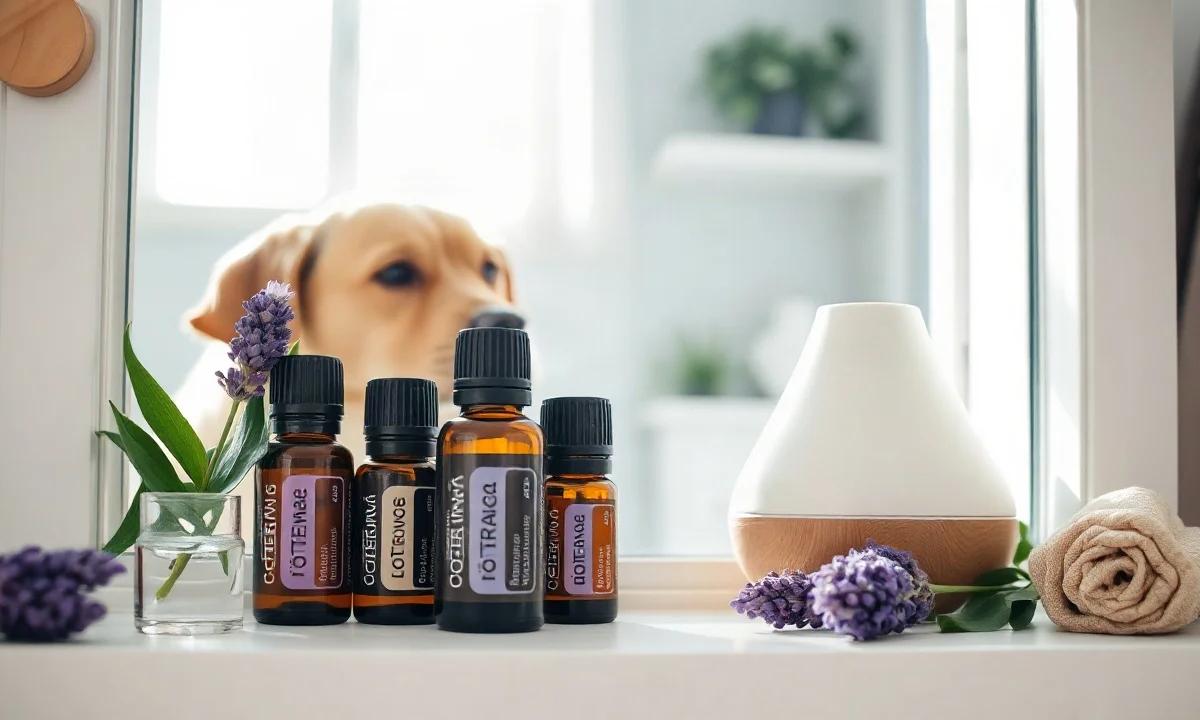 Ätherische Öle sicher für Hund Katze Vogel