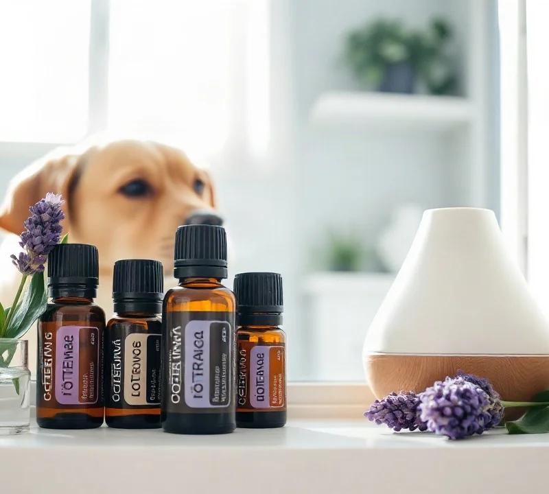 Ätherische Öle sicher für Hund Katze Vogel