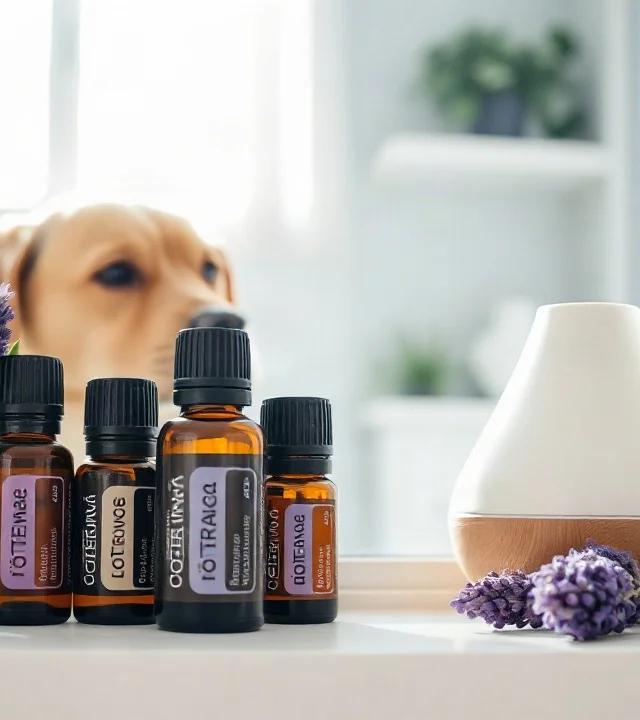 Ätherische Öle sicher für Hund Katze Vogel