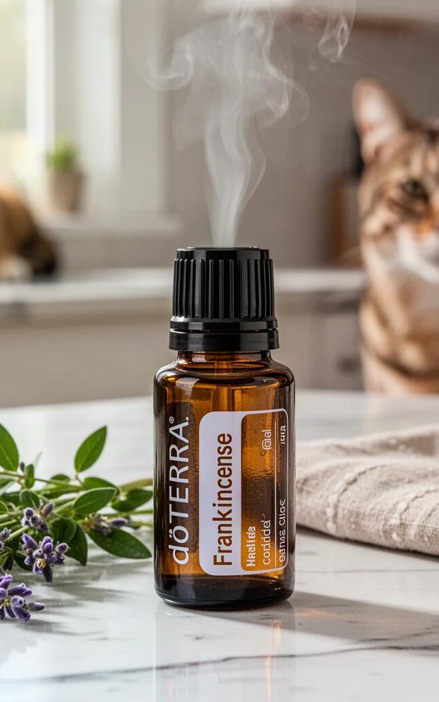 Safe doTERRA Oils for Older Cats with Anxiety