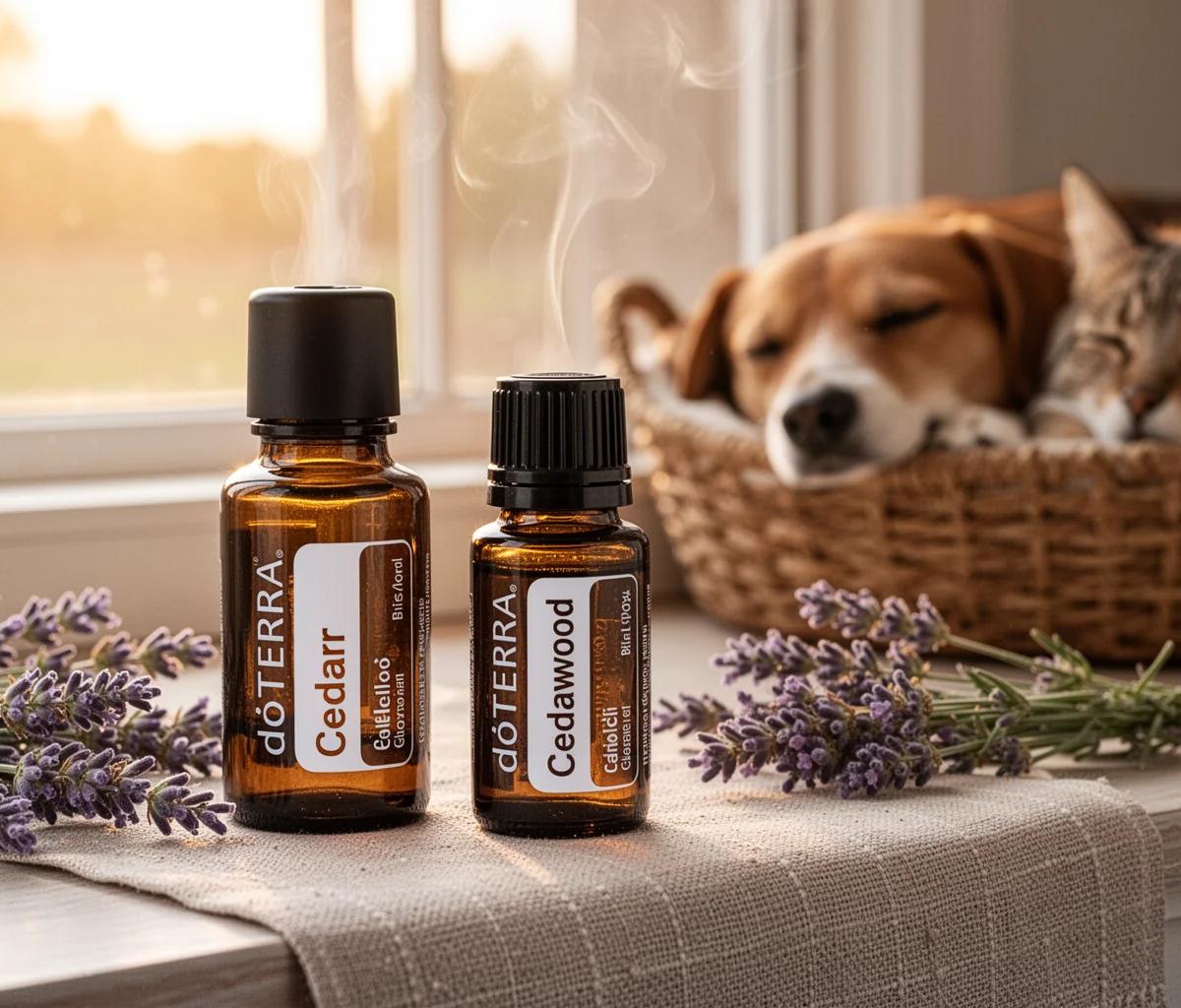 Huile essentielle pour calmer un chien anxieux
