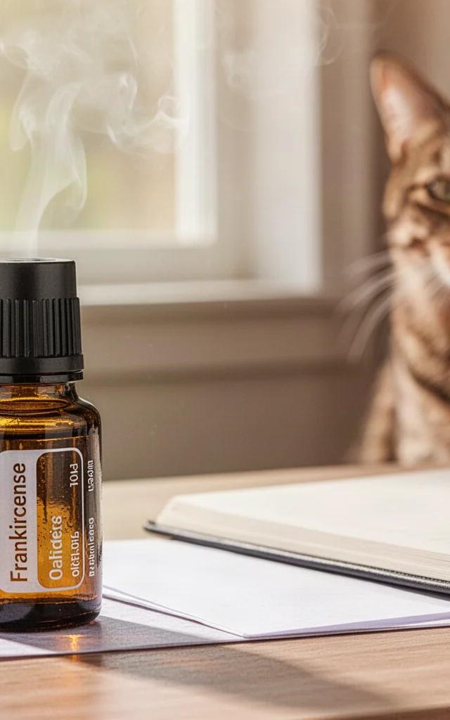 Huiles essentielles pour calmer un chat stressé