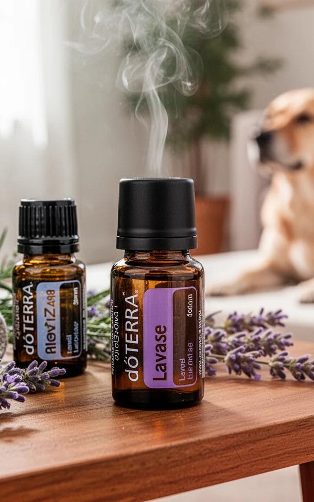 Huiles essentielles pour un chien anxieux