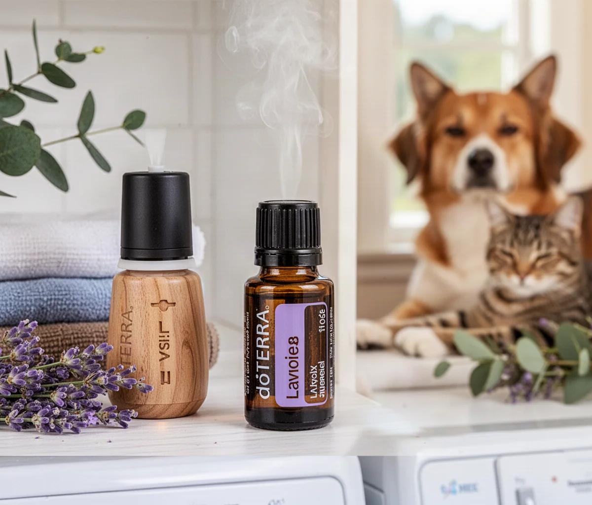 Elegir aceites doTERRA para un hogar con mascotas