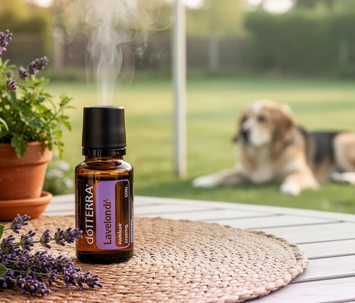 Huiles essentielles adaptées aux chiens
