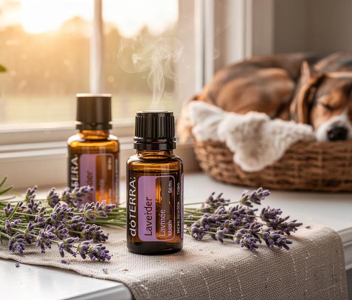 Peau de chien et huiles essentielles doTERRA