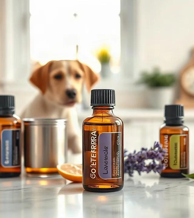 Escolher óleos doTERRA para uma casa com animais