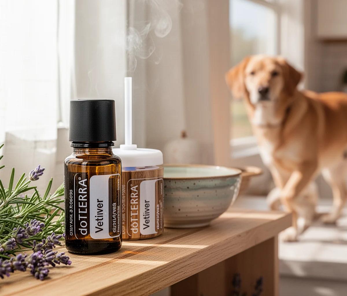 Aceites Esenciales para un Hogar Canino Tranquilo