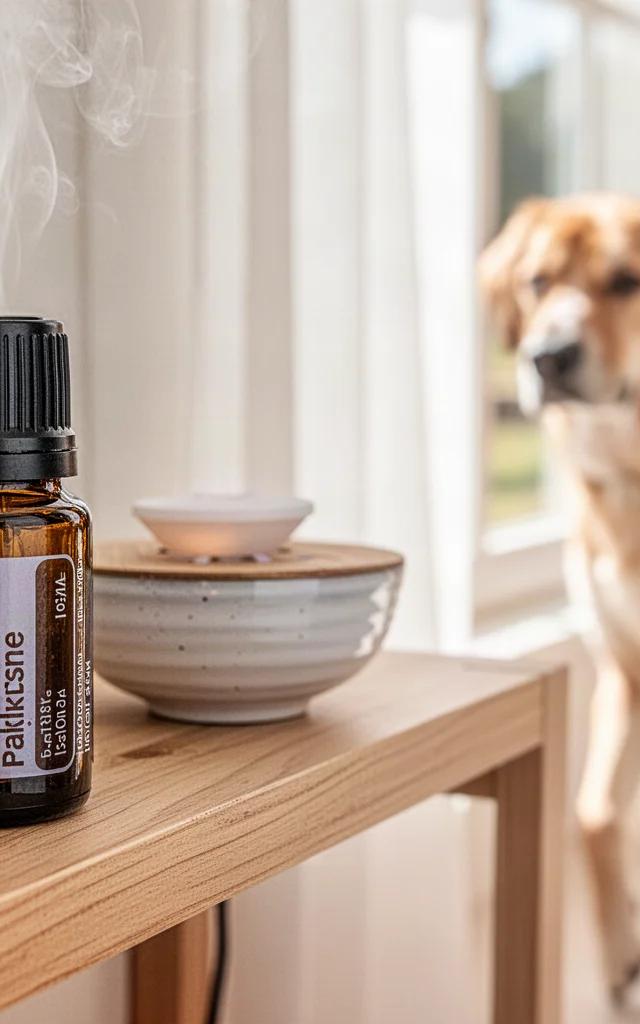 Etherische olie veilig verdampen bij honden