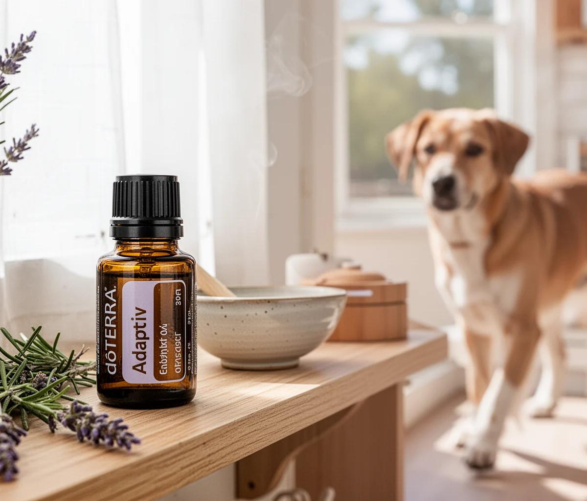 Ängstlichen Hund mit ätherischen Ölen beruhigen