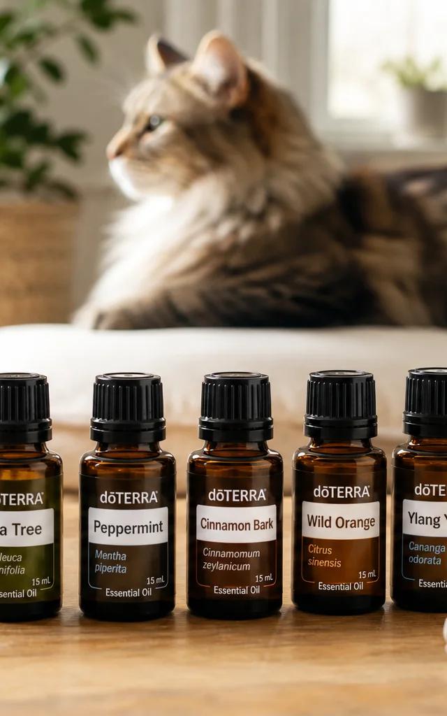 Óleos Essenciais Perigosos para Gatos