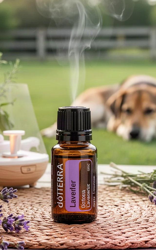 Ängstlichen Hund beruhigen doTERRA Lavendel