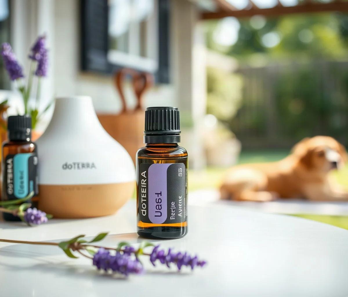 Spray Caseiro para Cama de Cachorro com doTERRA