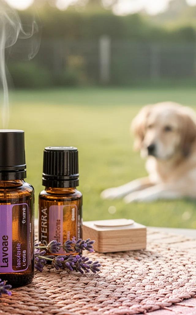 Beruhigende doTERRA Öle für gestresste Hunde