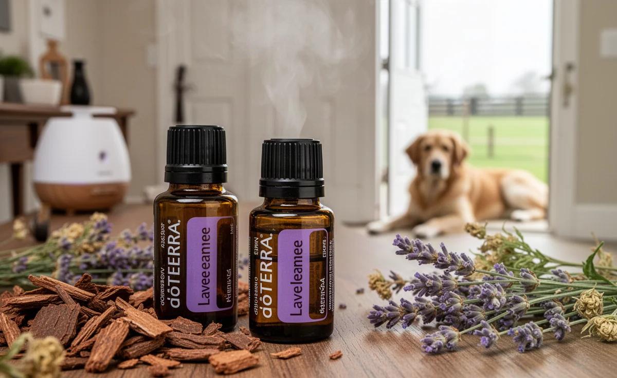 Diffusing Essential Oils Around Dogs Safely