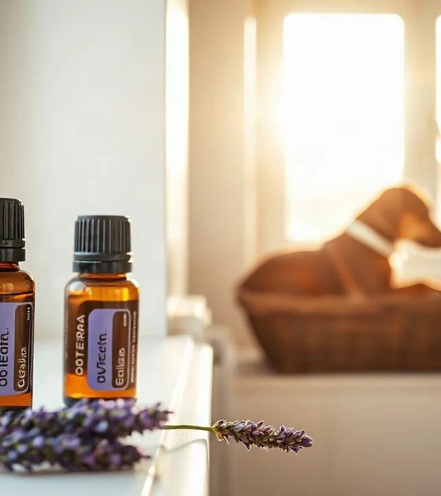 Mejor aroma doTERRA para una cama de perro fresca