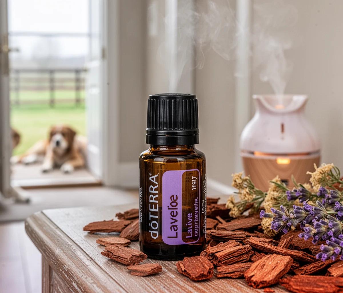 Diffuser des huiles essentielles près de mon chien