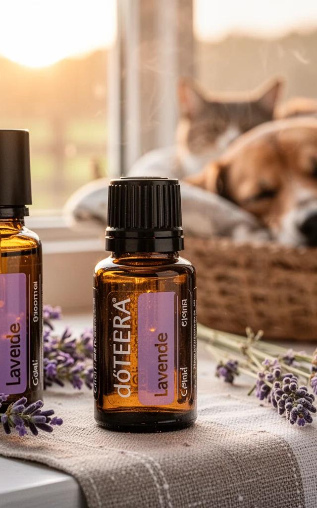 Apaiser un chien anxieux avec les huiles essentielles