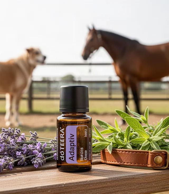 Calming Oil for Horses on Competition Day